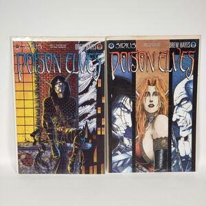 2 Poison Elves Sirius Comics Books #5 & #7‎ Drew Hayes Mature Readers
